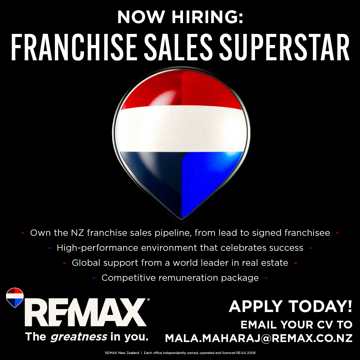 Now Hiring: Franchise Sales Superstar